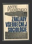 Základy všeobecnej sociológie - náhled