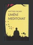 Umění meditovat - náhled