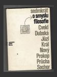 Sedmkrát o smyslu filosofie - náhled