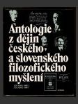 Antologie z dějin českého a slovenského filozofického myšlení (Od roku 1848 do roku 1948) - náhled