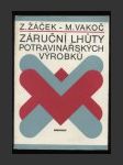 Záruční lhůty potravinářských výrobků - náhled