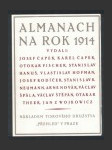 Almanach na rok 1914 - náhled