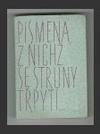 Písmena, z nichž se struny třpytí - náhled