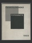 Československá fotografie III 1933 - náhled