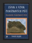 Zánik a vznik památkových péčí - náhled