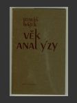 Věk analýzy - náhled