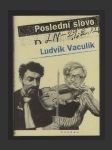 Poslední slovo - náhled