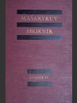 Masarykův sborník iv. - kolektiv autorů - náhled