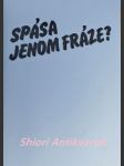 Spása - jenom fráze ? - kandler max - náhled