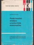 Funkcionální analýza a numerická matematika - náhled