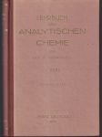 Lehrbuch der analytischen Chemie - náhled