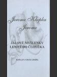 Jalové myšlenky lenivého člověka - náhled