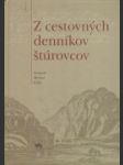 Z cestovných denníkov štúrovcov  - náhled