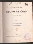 Slovo na čase I. - náhled