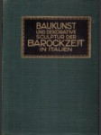 [Architektúra a sochárstvo v baroku v Taliansku] Baukunst und dekorative Skulptur der Barockzeit in Italien - náhled