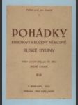 Pohádky Erbenovy a Boženy Němcové, Ruské Byliny - náhled