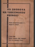 Od Zborova na terezínskou pevnost - náhled