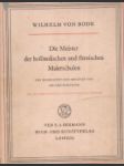 Die Meister der holländischen und flämischen Malerschulen - náhled