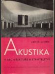 Akustika v architektuře a stavitelství - náhled