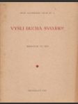 Vyšli svojho ducha - Rozjímanie pre laikov - meditácie na máj - náhled