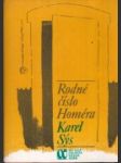 Rodné číslo Homéra : výbor z poezie 1962 - 1983 - náhled