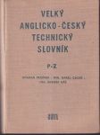 Velký anglicko-český technický slovník P-Z III. diel - náhled