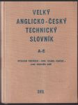 Velký anglicko-český technický slovník A-E I. diel - náhled