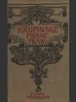 Krupinské prísne právo - náhled