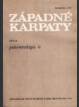 Západné Karpaty - paleontológia - náhled