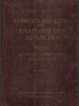 Lehrbuch und Atlas der Anatomie des Menschen I. - III. - náhled