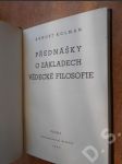 Přednášky o základech vědecké filosofie - náhled