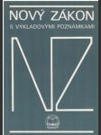 Nový zákon s výkladovými poznámkami - náhled