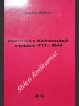 Priezviska v michalovciach v rokoch 1711 - 1944 - molnár martin - náhled