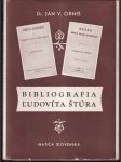 Bibliografia Ľudovíta Štúra (veľký formát) - náhled