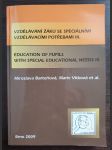 Vzdělávání žáků se speciálními vzdělávacími potřebami III. - náhled