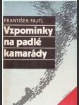 Vzpomínky na padlé kamarády - náhled