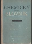 Chemický příruční slovník - náhled