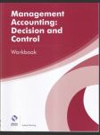 Management Accounting: Decision and Control Workbook (veľký formát) - náhled