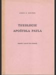 Theologie apoštola Pavla - náhled