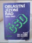 Oblastní jízdní řád 1992-1993 — Čechy - náhled