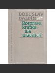 Rozprava krátká, ale pravdivá (Obrana jazyka slovanského, zvláště pak českého) - náhled