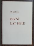 První list bible - náhled