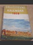 Družstevní kalendář 1959 - náhled