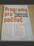 Programy pro počítač IQ 151 - náhled