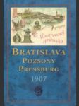 Bratislava, Pozsony, Pressburg 1907 - náhled