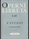 V studni - Operní libreta I-18 - náhled