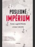 Posledné impérium - náhled