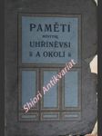 Paměti města uhřiněvsi a okolí - semanský antonín - náhled