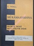 Srí ráma krishna - prorok nově procitnuvší indie - vogl karel - náhled