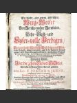 Der Blinde, aber getreu, und sichere Weeg-Weiser Von Jericho nacher Jerusalem, sv. 2 [1738; kázání; teologie] - náhled